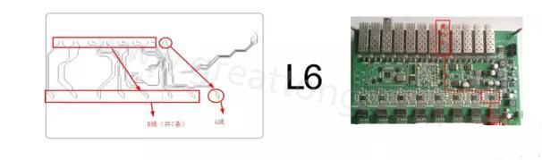 根據(jù)客戶端提供的信息，確認(rèn)為L(zhǎng)6層光口8與芯片8之間的兩條差分阻抗線調(diào)試不通-深圳宏力捷