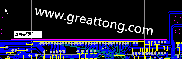 PCB設計案例分析：外型直角轉(zhuǎn)角造成PCB批量損壞