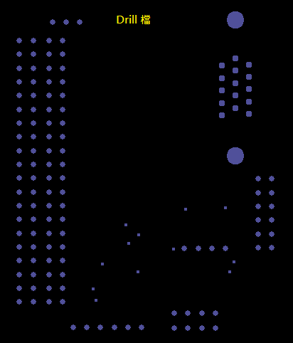 產(chǎn)生Drill File及 Map File 的Gerber 檔案，此會(huì)產(chǎn)生描述此PCB所用到的鉆孔的孔徑尺寸及鉆孔的座標(biāo)資訊。